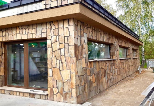 Плитняк кора дерева для фасада купить в Тюменской области