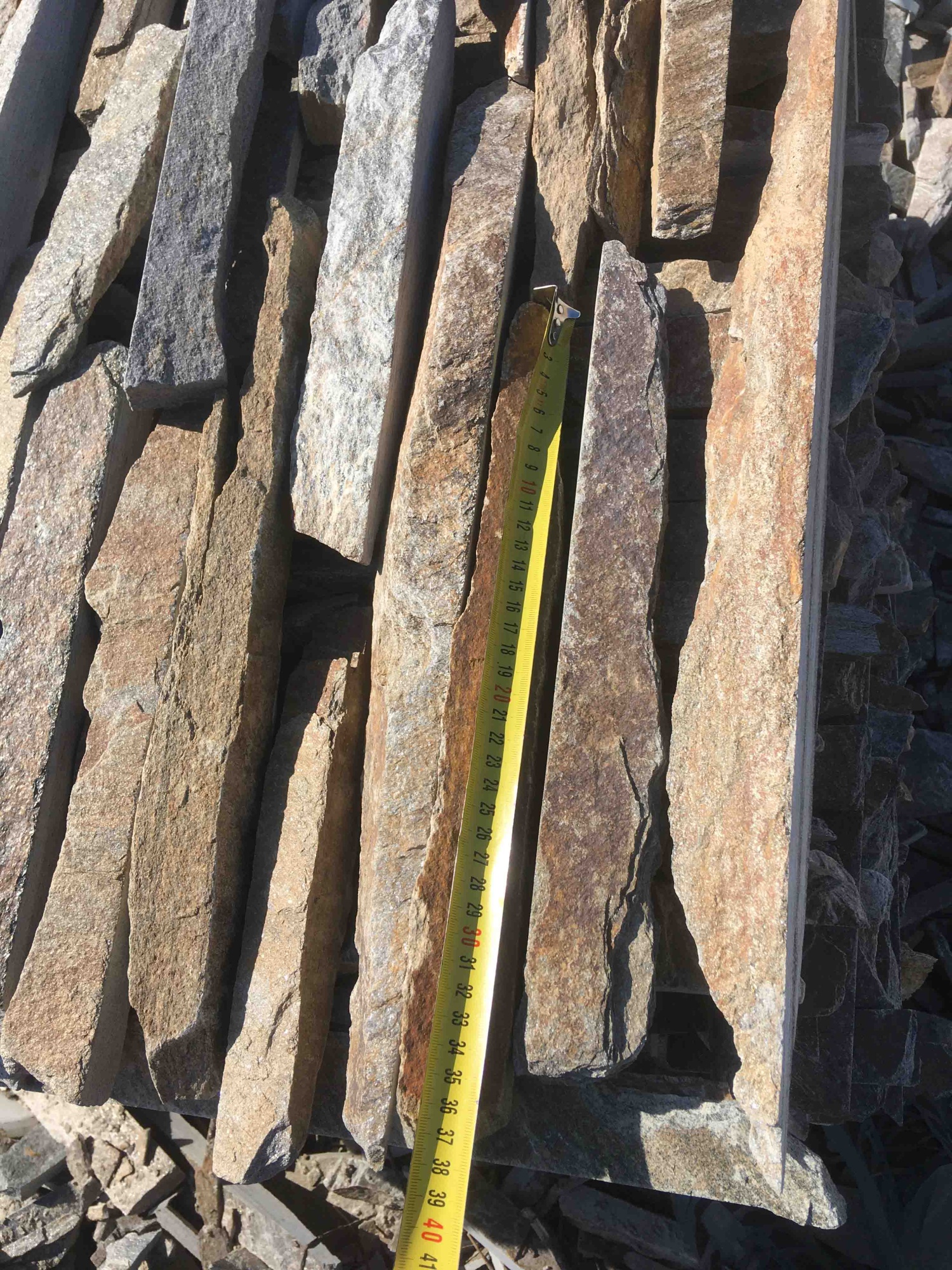 Горбушка златолит мультиколор для облицовки купить в Тюменской области