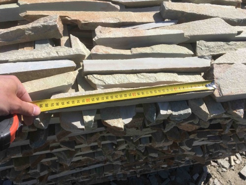 Горбушка златолит золотистый для облицовки купить в Тюменской области