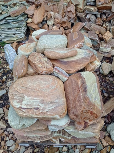 Златолит жёлтый, жёлто-зелёный глыбки и валуны для ланшафтного дизайна купить в Тюменской области